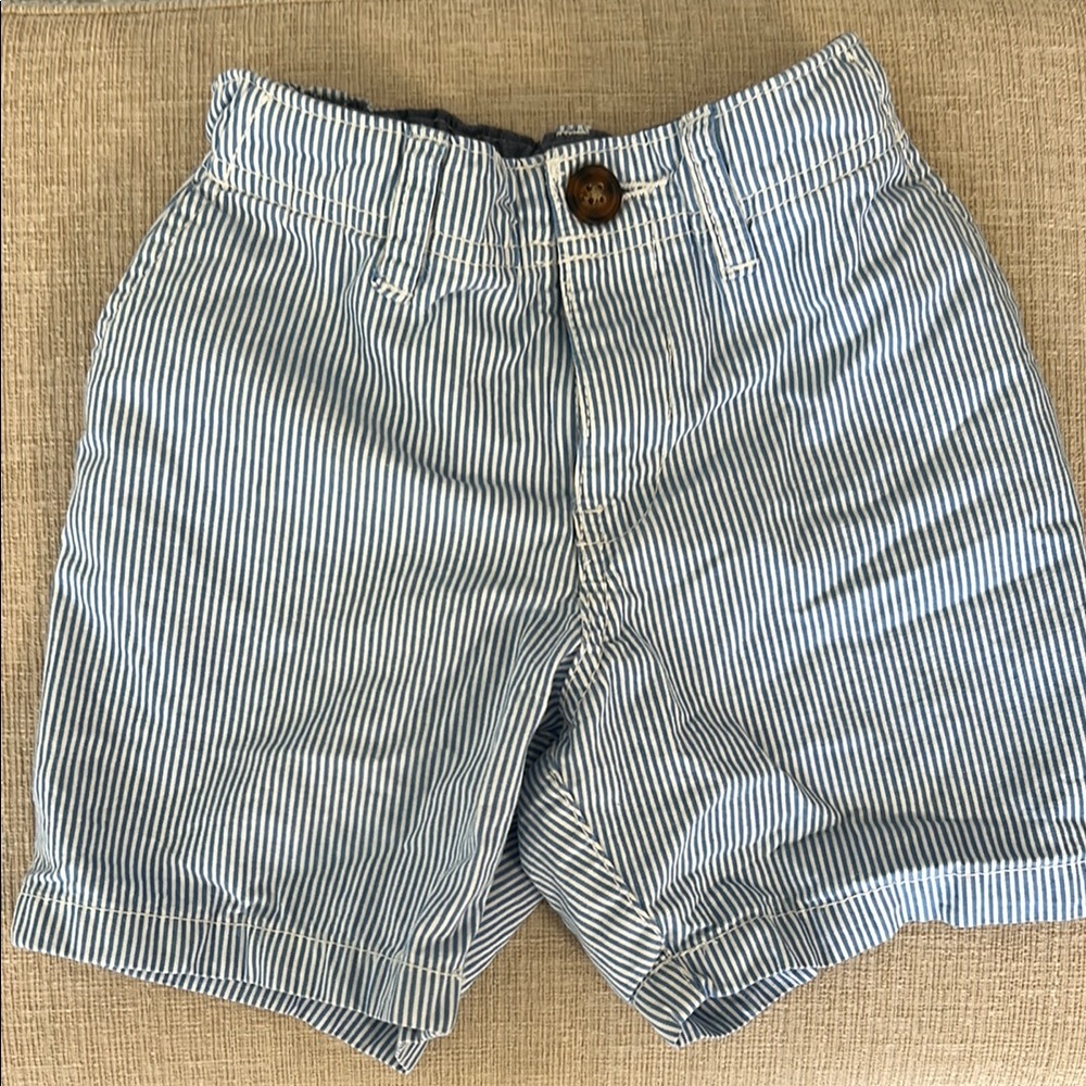 Blue Striped Boys’ Shorts